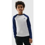 4f long sleeve t-shirt for boys - navy blue cene