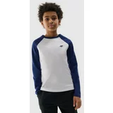 4f Long Sleeve T-Shirt for Boys - Navy Blue