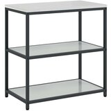  Kuhinjski set za pohranu 3 pcs Srebrna 240 x 50 x 92 cm | shoptok.hr