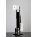 Wenko 22983100 - WC četka RIVALTA 18x70 cm inox/srebrna/crna | Eponuda.com