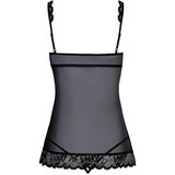 Kissable odprta majica s trakom (črna) | Shoptok.si