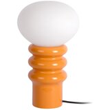 Leitmotiv Oranžna keramična namizna svetilka (višina 33,5 cm) Catania Aro – Cene
