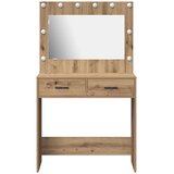  Toaletni stol s ladicama Umjetnički hrast 78,5 x 41 x 135 cm | shoptok.hr