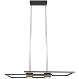  Mat črna LED viseča svetilka z daljinskim upravljalnikom/zatemnitvena Albany – | Shoptok.si