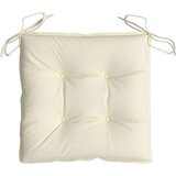  Jastuci za stolice 2 kom krem bijeli 40x40x7 cm tkanina Oxford | shoptok.hr