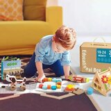 Tooky Toy Leseni Montessori izobraževalni set - 25 kosov | Shoptok.si