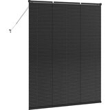  Zavjesa za prozor sa zavjesama Ostalo Crna 80 x 130 cm Aluminij | shoptok.hr