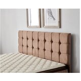Hanah home helen light brown (160 x 200) dvostruki dušek, baza i uzglavlje