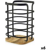 Posuda za Kuhinjski Pribor Confortime West Metal Crna (6 kom.) | shoptok.hr