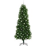  Božićno drvce s 300 LED svjetlima s stalakom Zelena 240 cm PE | shoptok.hr