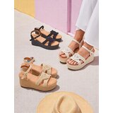 Resti Women's wedge sandals braided Sunny Day | Shoptok.si