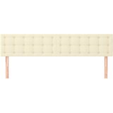  Uzglavlja krem 180x5x78/88 cm od umjetne kože | shoptok.hr