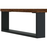  Stolić za kavu smeđi hrast 80x80x36 5 cm konstruirano drvo | shoptok.hr