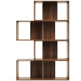 Kave Home Smeđi modularni sustav polica 4 kom u dekoru oraha 168x76 cm Litto – | shoptok.hr