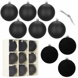  Ca1538 set božićnih kuglica 8 cm 9 kom. | shoptok.hr