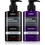 KUNDAL Honey & Macadamia Baby Powder set za suhe in poškodovane lase Cene