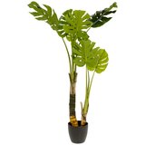 Kave Home Umetna monstera v cementnem lončku , višina 130 cm Cene
