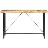 vidaXL Barska miza 180x70x107 cm robusten mangov les | Shoptok.si