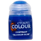 GAMES WORKSHOPS contrast: talassar blue cene