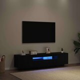 TV ormar Crna 160 x 35 x 40 cm Konstruirano drvo | Eponuda.ba