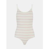 Pieces Red-cream Striped Body Tyrus - Women Cene