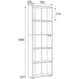 MID.YOU Regal Bulas, Bela | Shoptok.si