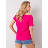 BASIC Feel Good T-shirt-RV-TS-4832.40P-fuchsia | Shoptok.si