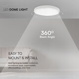  LED plafonsko svetlo za kupatilo LED/18W/230V IP44 4000K, prečnik 25 cm, belo | Eponuda.com