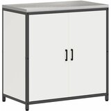  Kuhinjski set za pohranu HATTEM 2 pcs Bijela Čelična vrata | shoptok.hr
