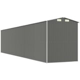  Vrtno spremište svjetlosivo 192x938x223 cm pocinčani čelik | shoptok.hr