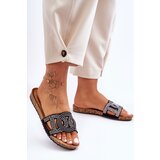 Boto Women's Embellished Slippers Black Evelins Cene
