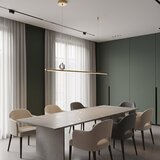 Toolight Viseća LED lampa APP1778-CP Brush Gold | shoptok.hr