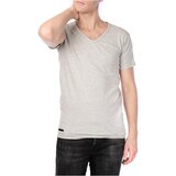 Hopenlife Majice s kratkimi rokavi LAXUS Siva | Shoptok.si