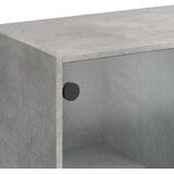  Komoda siva boja betona 102x37x75,5 cm od konstruiranog drva | shoptok.hr