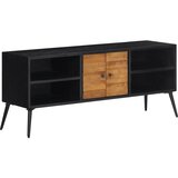 TV ormarić 112 x 31 x 45 cm od masivne obnovljene tikovine | shoptok.hr