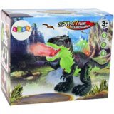  Dinosaur Breathes Fire Steam Lights Battery Green | shoptok.hr
