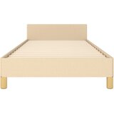  Okvir za krevet bez madraca krem 90x190cm od tkanine | shoptok.hr