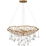 Quintiesse Laguna Viseča svetilka Lisa McDennon by Hinkley s 4 lučmi, polirano zlato, (22098330) Cene