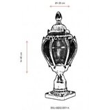 Opviq BSU 68202 BSY K Stubna lampa, crna | Eponuda.ba