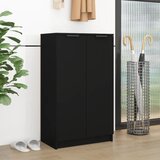 vidaXL Ormarić za cipele crni 59 x 35 x 100 cm od konstruiranog drva Cijene