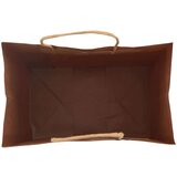 vidaXL Papirnate vrečke 50 kosov z ročaji rjave barve 26x17x25 cm | Shoptok.si