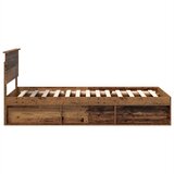 Krevetna konstrukcija Staro drvo 90 x 190 cm Konstruirano drvo | shoptok.hr
