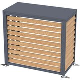  Westman maska za vanjsku jedinicu klime Boxa S | 56x100x92 | Drveni izgled | shoptok.hr