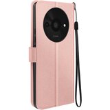 Oem Mayaxess, Torbica s preklopom za Xiaomi Redmi A3 Zaščita z zapestnim trakom Večnamenska zaklopka, Šampanjec roza, (5000215593) | Shoptok.si