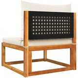  Vrtni set od 4 dijela s jastucima, akacija i ratan | shoptok.hr