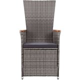  9-dijelni vrtni blagovaonski set s jastucima sivi | shoptok.hr