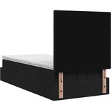  od pjene s madracem i LED-om Crna 80 x 200 cm Tkanina | shoptok.hr