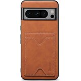 INORCO DENIOR za Google Pixel 8 torbica za mobilni telefon iz PU usnja, prevlečena s TPU proti padcem, z režo za kartice na stojalu, (22034572) Cene