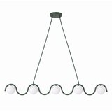  Luster na sajli SINUS 5xG9/8W/230V zelene boje | Eponuda.com