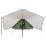 Tipi šator s krovom s pohranom Zelena 510 x 690 x 330 cm taft | Eponuda.ba